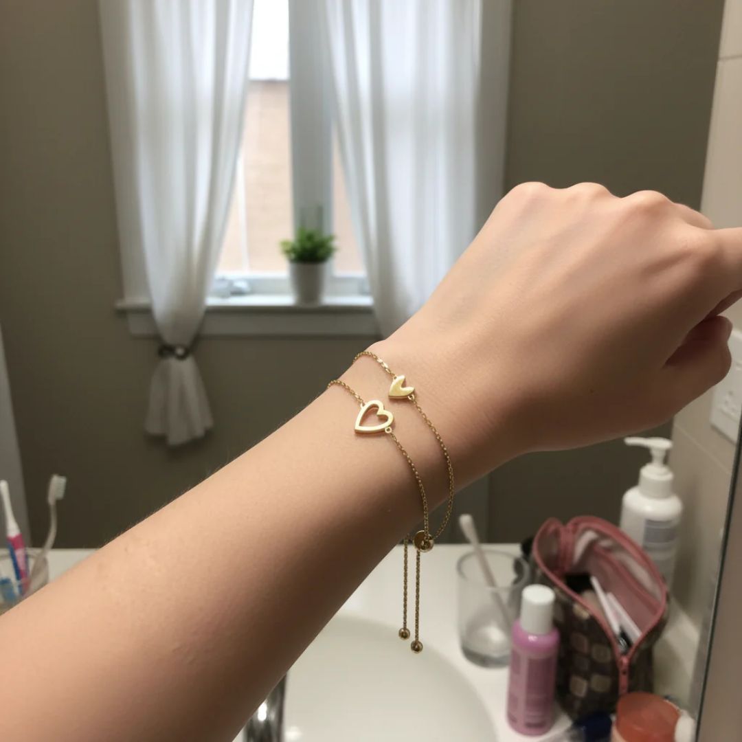 Matching Hearts Bracelet