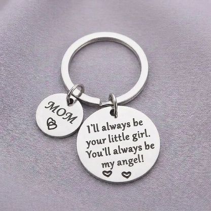 To My Hero, To My Angel – A Keychain for Mom & Dad