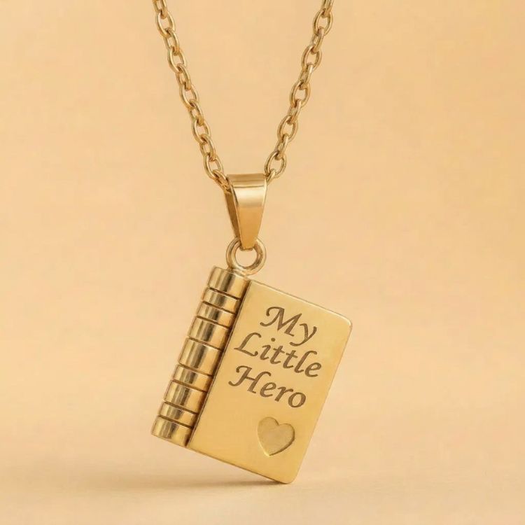 My Little Hero Necklace - Son.