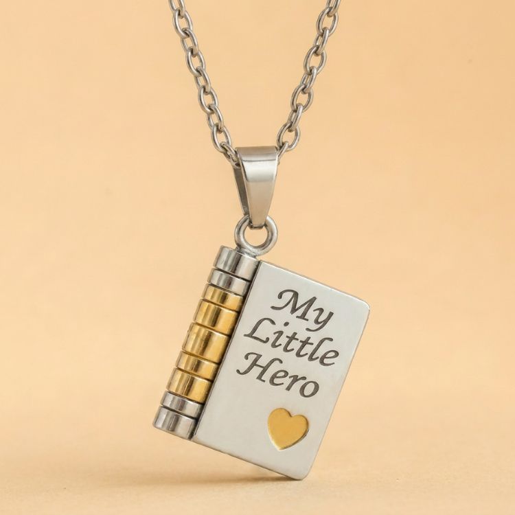 My Little Hero Necklace - Son.