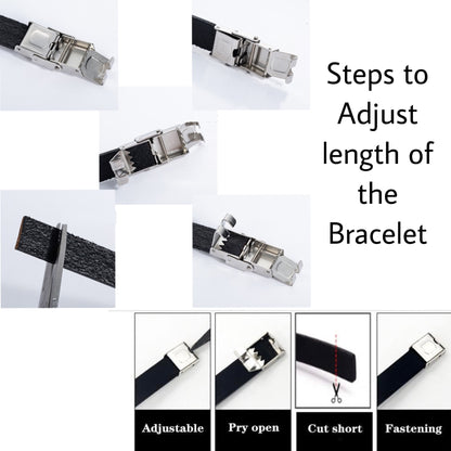 To My Son Bracelet – Braver, Stronger, Smarter Engraved Bracelet  | Gift from Mom or Dad