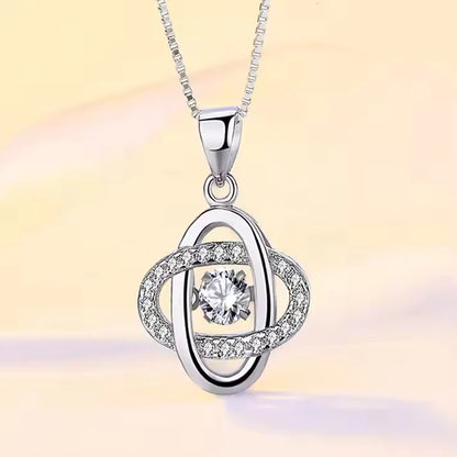 To My Daughter - Love Knot Necklace