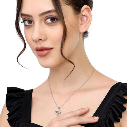 To My Daughter - Love Knot Necklace