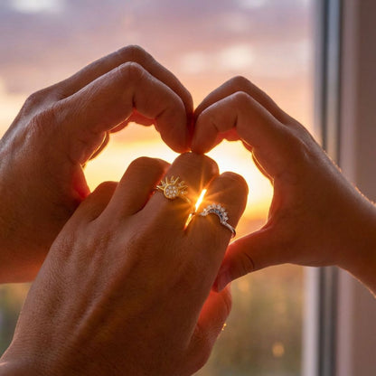💫 Lavisso® Sun & Moon Bond Ring — Forever Connected