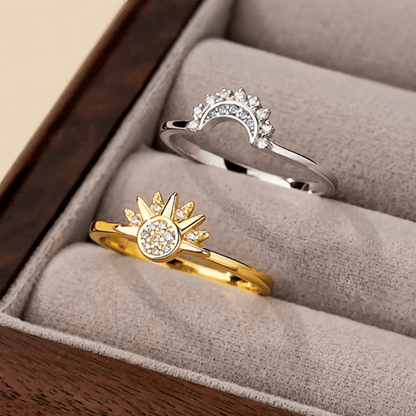 💫 Lavisso® Sun & Moon Bond Ring — Forever Connected